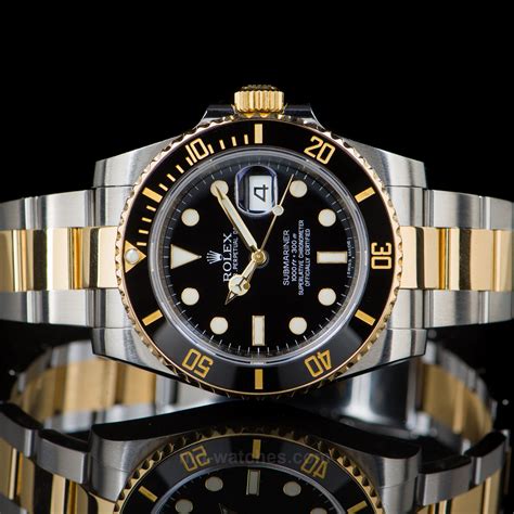 Rolex two tone submariner price